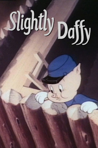 Movie poster for Slightly Daffy (1944)