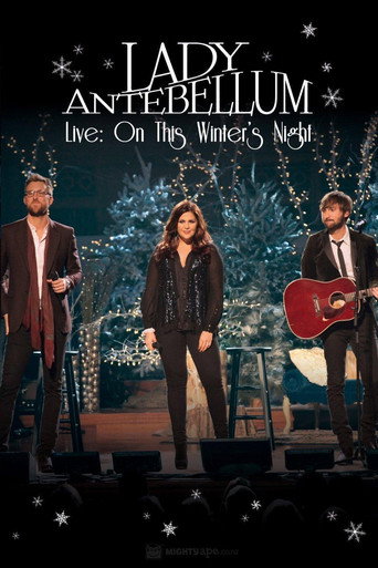 Movie poster for Lady Antebellum Live - On This Winter's Night (2012)