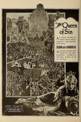 Movie poster for Sodom and Gomorrah (1922)