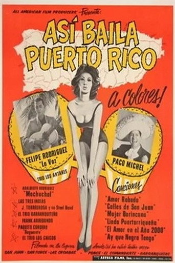 Movie poster for Así baila Puerto Rico (1960)