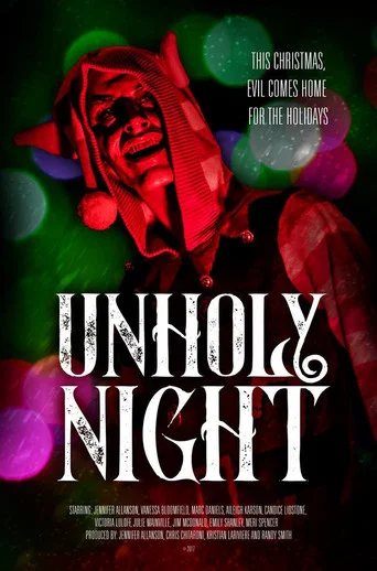 Movie poster for Unholy Night (2019)
