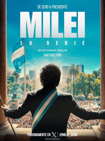 Series poster for Milei - La Serie (2024)