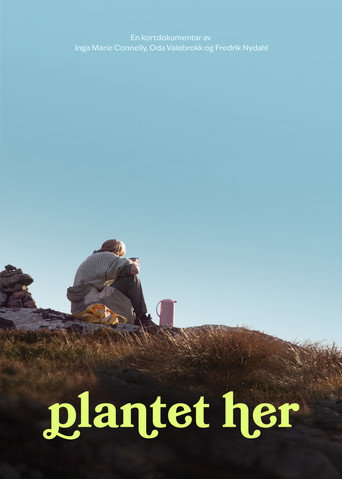 Movie poster for Plantet her (2024)