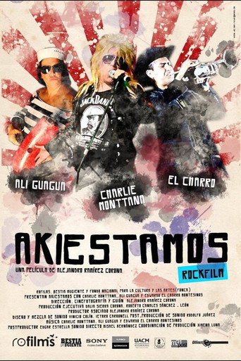 Movie poster for Aki estamos (2012)