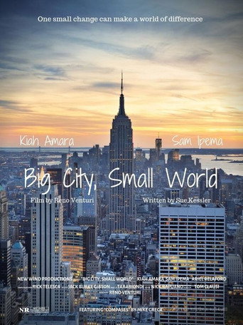 Movie poster for Big City, Small World (2020)