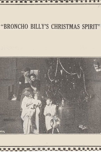 Movie poster for Broncho Billy's Christmas Spirit (1914)