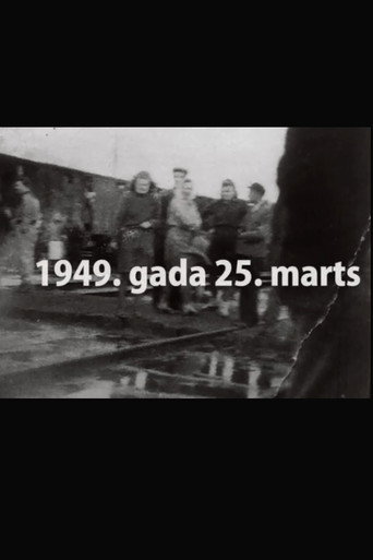 Movie poster for The Distant Land of Siberia. Why March 25, 1949? (2021)
