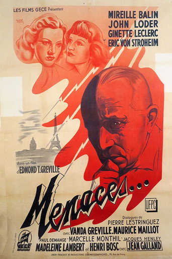 Movie poster for Threats (1940)