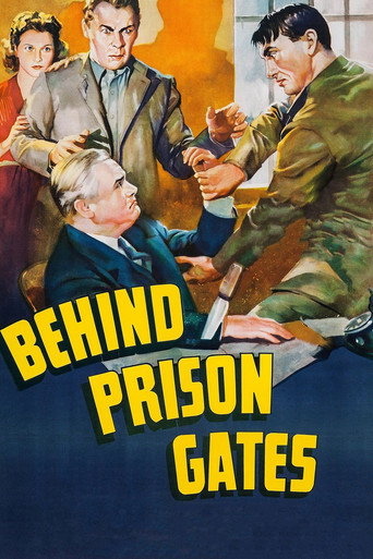 Movie poster for Behind Prison Gates (1939)