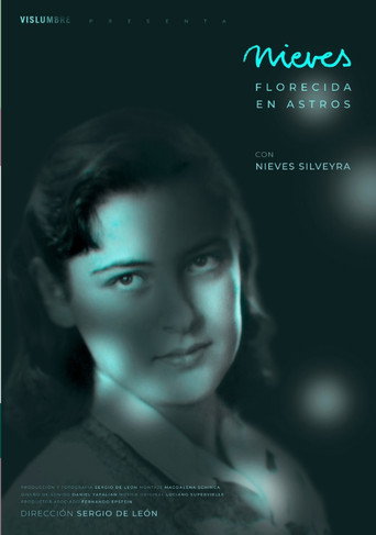 Movie poster for Nieves florecida en astros (2022)