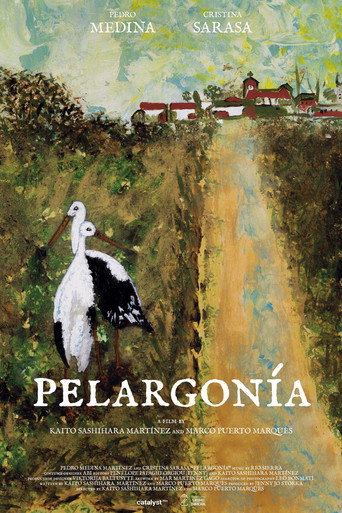 Movie poster for Pelargonía