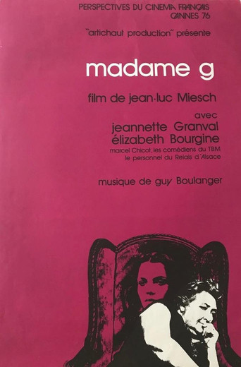Movie poster for Madame G (1976)