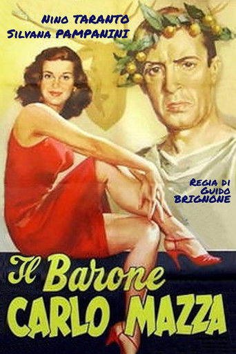 Il barone Carlo Mazza poster