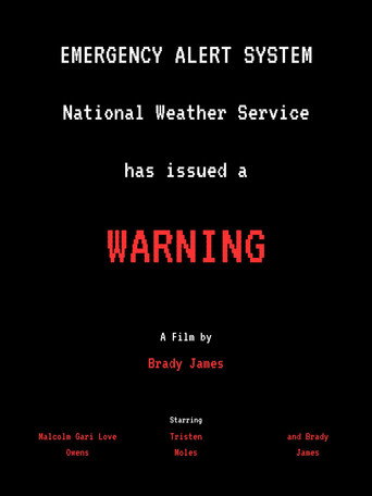 Movie poster for Warning (2024)