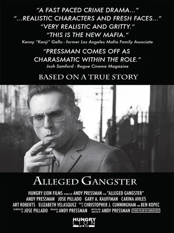 Movie poster for Alleged Gangster (2013)