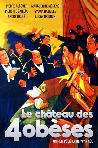 Movie poster for Le Château des 4 obèses (1939)