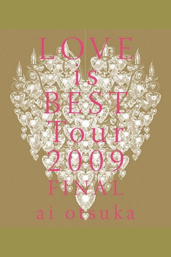 ai otsuka LOVE is BEST Tour 2009 FINAL poster