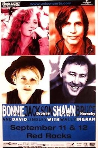 Movie poster for Raitt, Browne, Colvin, Hornsby, Lindley & Ingram - Red Rocks, Denver - Sept.12, 1999 (1999)