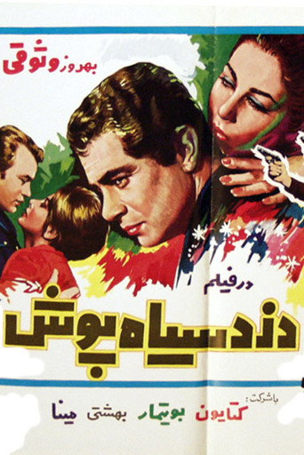 Movie poster for Dozd-e Siyahpoush (1968)