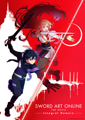Movie poster for Sword Art Online the Movie: Integral Domain