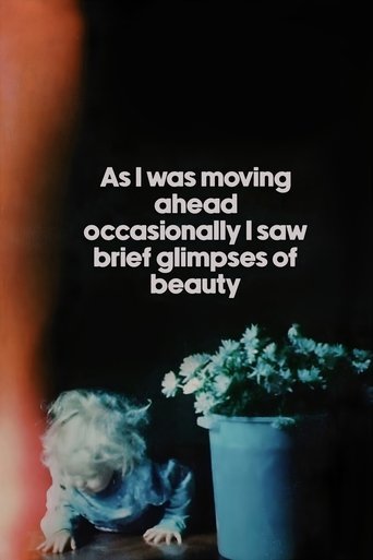 Movie poster for As I Was Moving Ahead, Occasionally I Saw Brief Glimpses of Beauty (2000)