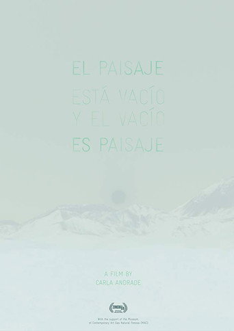 Movie poster for The Landscape Is Empty and Emptiness Is Landscape (2018)