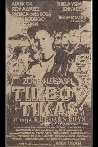 Movie poster for Tikboy Tikas at mga Khroaks Boys (1993)