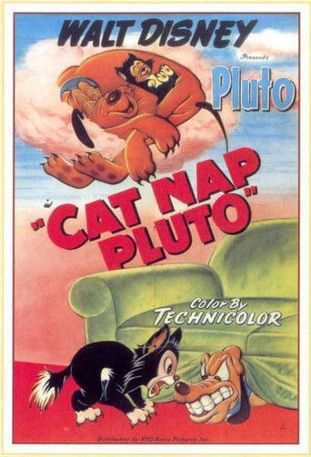 Movie poster for Cat Nap Pluto (1948)