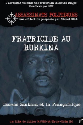 Movie poster for Fractricide in Burkina, Thomas Sankara and French Africa (2007)