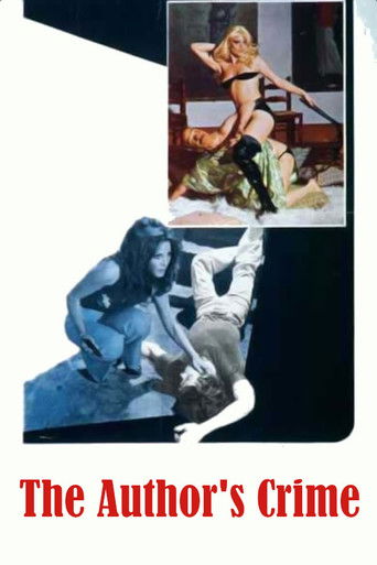 The Author's Crime poster