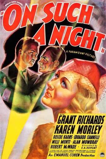 Movie poster for On Such a Night (1937)