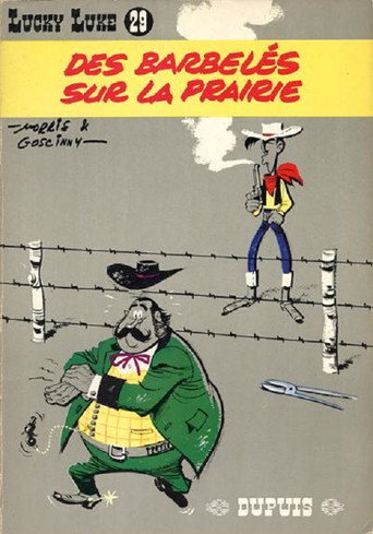 Movie poster for Lucky Luke - Des barbelés sur la prairie (1984)