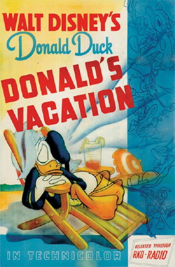 Movie poster for Donald's Vacation (1940)