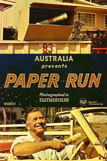 Movie poster for Paper Run (1956)