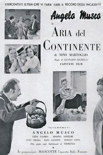 L'aria del continente poster
