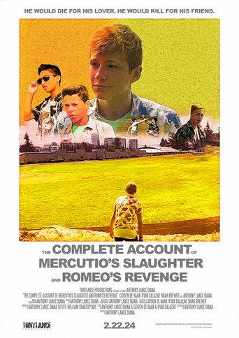 Movie poster for The Complete Account of Mercutio's Slaughter and Romeo's Revenge: A Romeo and Juliet Story (2024)