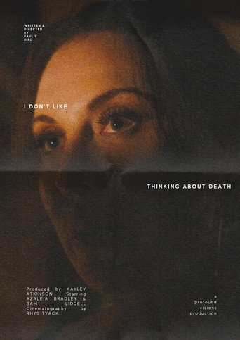 Movie poster for I Don’t Like Thinking About Death (2024)