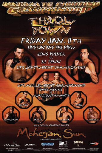 Movie poster for UFC 35: Throwdown (2002)