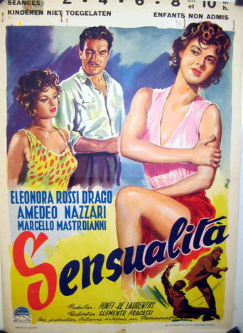 Movie poster for Sensualità (1952)