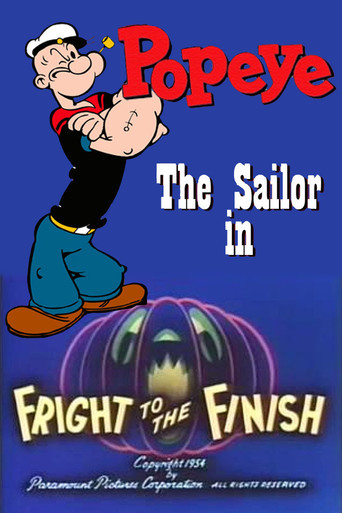 Movie poster for Fright to the Finish (1954)