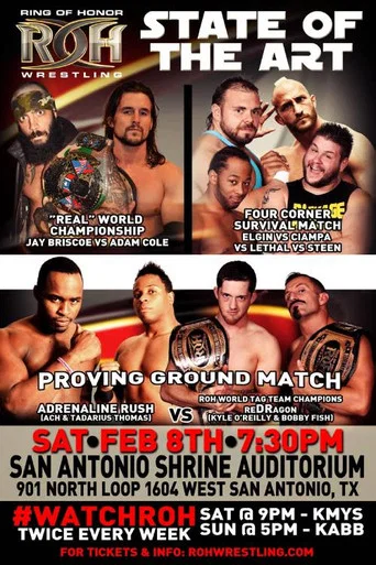 Movie poster for ROH: State of The Art (2014)