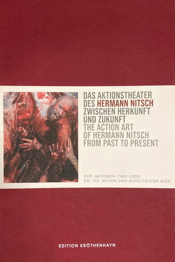 Movie poster for The Action Art Of Hermann Nitsch From Past To Present (2006)