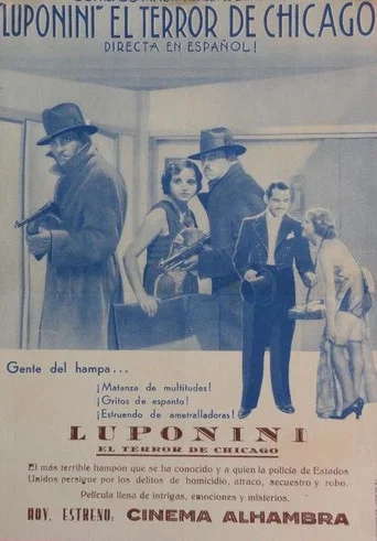 Movie poster for Luponini (El terror de Chicago) (1935)
