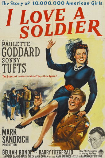 I Love a Soldier poster