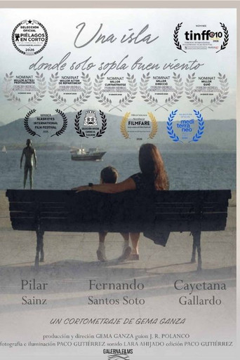 Movie poster for Una isla donde solo sopla buen viento (2026)
