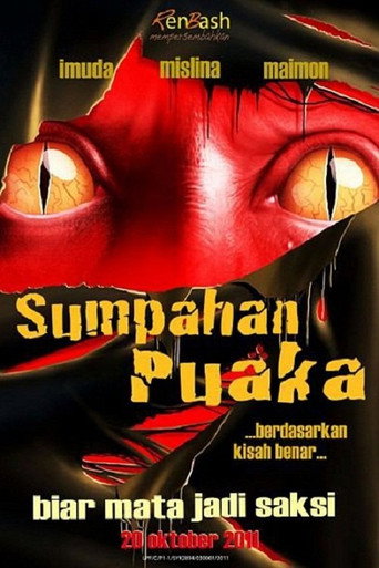 Movie poster for Sumpahan Puaka (2011)