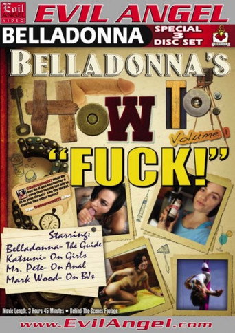 Movie poster for Belladonna's How to Fuck (2012)