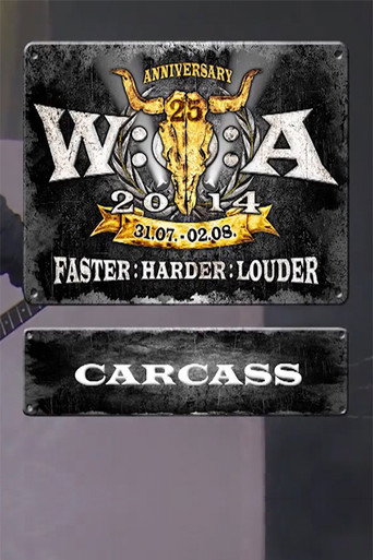 Movie poster for Carcass: Wacken Open Air (2014)