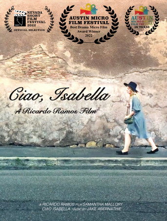 Movie poster for Ciao, Isabella (2018)