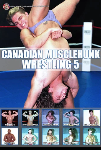 Movie poster for Canadian Musclehunk Wrestling 5 (1993)